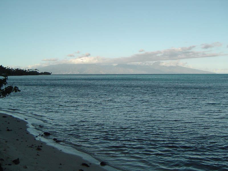 View of Tahiti from 4x4 Excursion, Moorea