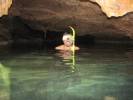 Jeff Snorkeling in Cave
