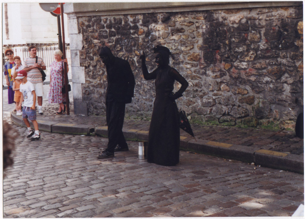 Street Performers, Paris, France
