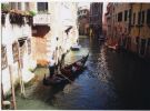 Gondola in Canal, Venice, Italy