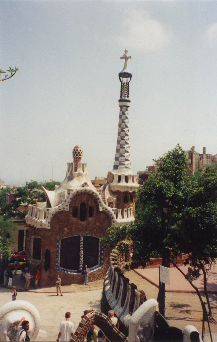 Gaudi's Park Güell, Barcelona, Spain