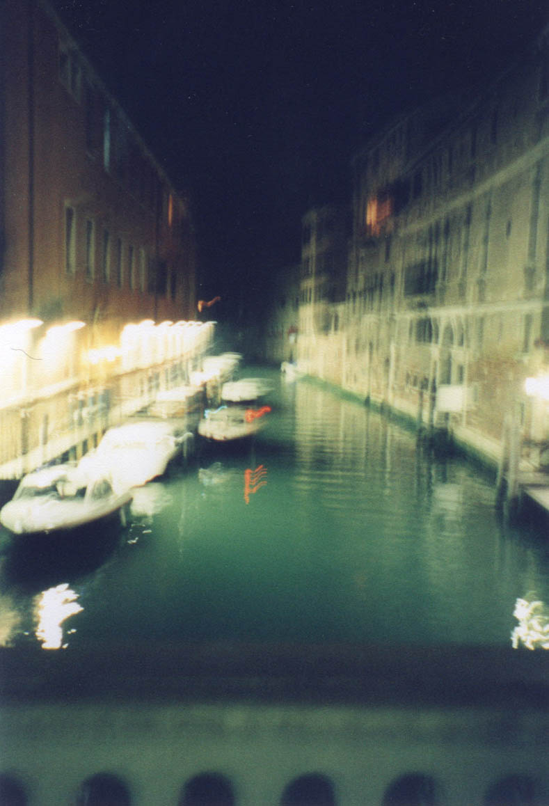 Canal at Night, Venice, Italy (Photo by Chris Frazier)