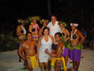 Tiki show at le Maitai, Bora Bora