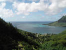 View of Opunohu Bay from 4x4 Excursion, Moorea
