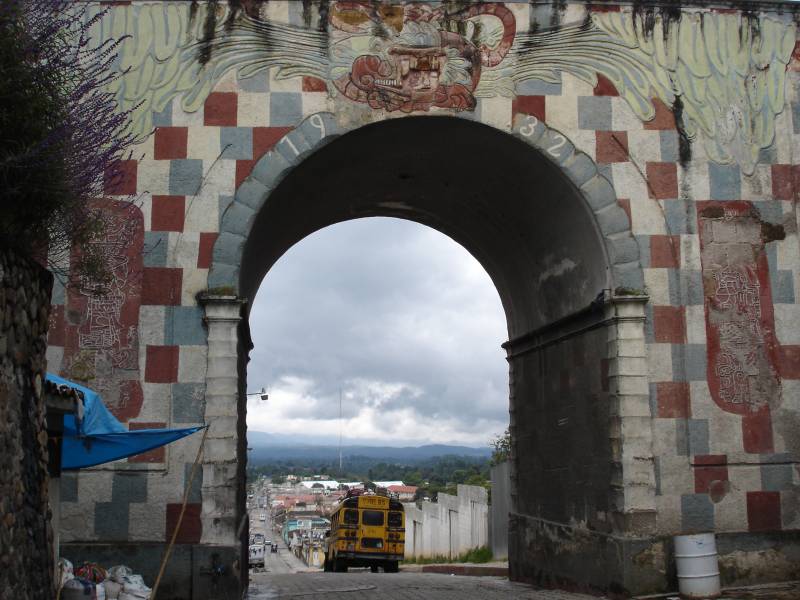 Arch Near Market in Chichicastenango