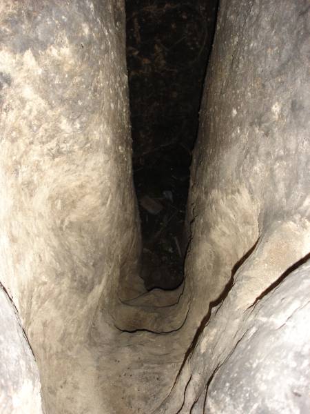 Deep Hole in Cave near Quiche