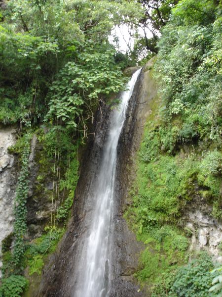Waterfall near Lake Atitlan