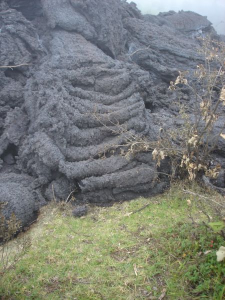 Cooled Lava Flow on Volcan de Pacaya