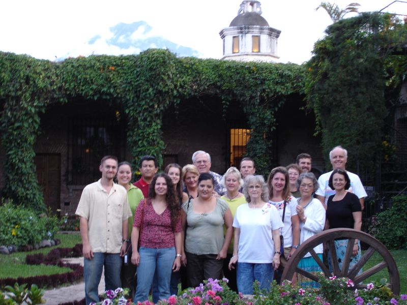 The Entire Crew at Hotel Posada de Don Rodrigo