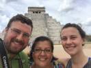 Jeff, Irma, & Alex, Chichén Itzá