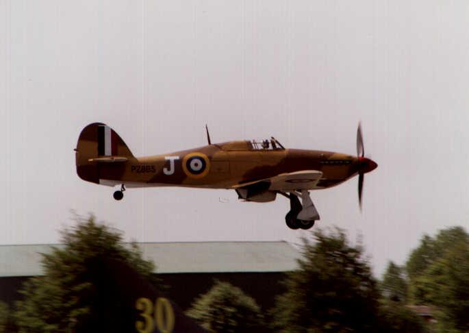 Hawker Hurrican side view