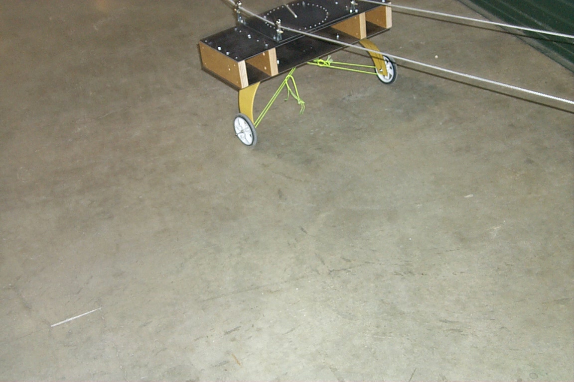 UMD Dragonfly landing gear test rig