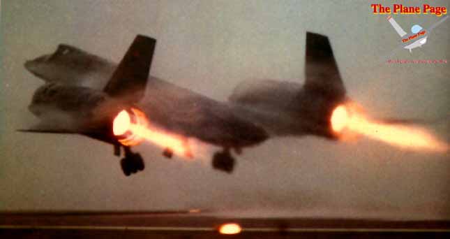 SR-71 Blackbird takeoff