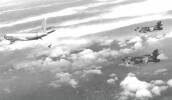 EB-66's refueling