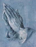 Hands Clasped in Prayer
