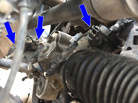 Electrical Connectors to Steering Rack