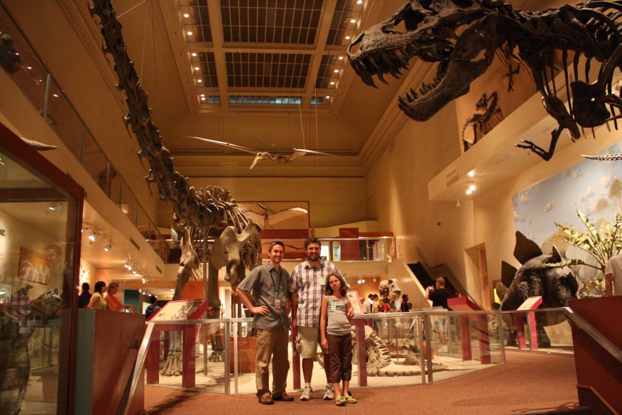 Scott, Jeff, & Alex at Smithsonian Natural History Museum
