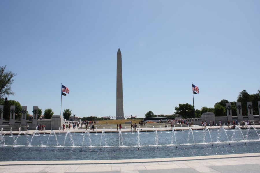 World War II Memorial & Washington Monument